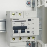 Дифференциальный автомат Generica (ИЭК) АД12 2П C50А 300мА тип АС однофазный электронный 4,5кА (дифавтомат, АВДТ)