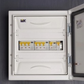 Дифференциальный автомат ИЭК АВДТ34 C25А 3П+Н 30мА тип А трехфазный электронный 6кА (дифавтомат, АВДТ)