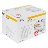 Дифференциальный автомат ИЭК АВДТ34 C25А 3П+Н 30мА тип А трехфазный электронный 6кА (дифавтомат, АВДТ)