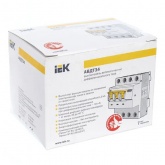 Дифференциальный автомат ИЭК АВДТ34 C16А 3П+Н 30мА тип А трехфазный электронный 6кА (дифавтомат, АВДТ)