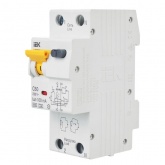 Дифференциальный автомат ИЭК АВДТ32 C50А 1П+Н 100мА тип А однофазный электронный 6кА (дифавтомат, АВДТ)