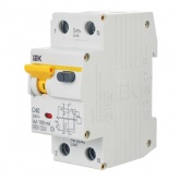 Дифференциальный автомат ИЭК АВДТ32 C40А 1П+Н 100мА тип А однофазный электронный 6кА (дифавтомат, АВДТ)