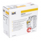 Дифференциальный автомат ИЭК АВДТ32 C40А 1П+Н 30мА тип А однофазный электронный 6кА (дифавтомат, АВДТ)