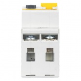 Дифференциальный автомат ИЭК АВДТ32 C10А 1П+Н 30мА тип А однофазный электронный 6кА (дифавтомат, АВДТ)