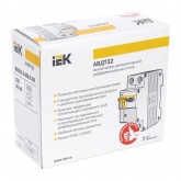 Дифференциальный автомат ИЭК АВДТ32 C10А 1П+Н 30мА тип А однофазный электронный 6кА (дифавтомат, АВДТ)