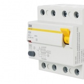 УЗО ИЭК ВД1-63S 4Р 63А 300мА тип AC селективное (ВДТ)