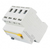 УЗО ИЭК ВД1-63S 4Р 63А 300мА тип AC селективное (ВДТ)