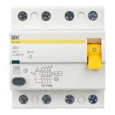УЗО ИЭК ВД1-63S 4Р 40А 300мА тип AC селективное (ВДТ)