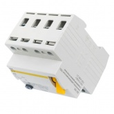 УЗО ИЭК ВД1-63S 4Р 25А 100мА тип AC селективное (ВДТ)