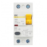 УЗО ИЭК ВД1-63S 2Р 63А 300мА тип AC селективное (ВДТ)