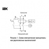 УЗО ИЭК ВД1-63 2Р 40А 30мА тип А (ВДТ)