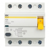 УЗО ИЭК ВД1-63 4Р 63А 100мА тип А (ВДТ)