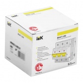 Автоматический выключатель ИЭК ВА 47-150 3Р 125А 15кА характеристика С (автомат электрический)