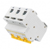 Автоматический выключатель ИЭК ВА 47-150 3Р 125А 15кА характеристика С (автомат электрический)