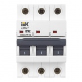 Автоматический выключатель ИЭК ARMAT M10N 3Р 32А 10кА характеристика D (автомат электрический)