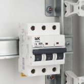 Автоматический выключатель ИЭК ARMAT M10N 3Р 25А 10кА характеристика D (автомат электрический)