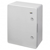 Корпус пластиковый ИЭК ЩМПп 400х300х170мм серая дверь УХЛ1 IP65
