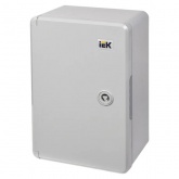 Корпус пластиковый ИЭК ЩМПп 300х200х130мм серая дверь УХЛ1 IP65