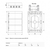 Щит влагозащищенный ИЭК КМПн-36 36(3х12) модулей навесной пластиковый IP55 прозрачная дверка