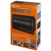 Щит встраиваемый TDM ЩРВ-П-18 (1x18) модулей пластик IP41 антрацит