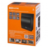 Щит навесной TDM ЩРН-П-6 (1x6) модулей пластик IP41 антрацит (электрический шкаф)