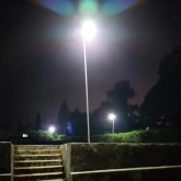 Консольный светодиодный светильник Foton FL-LED Street 30W 6500K 3000Lm серый d40mm