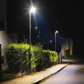 Консольный светодиодный светильник Foton FL-LED Street 50W 4500K 5000Lm серый d40mm