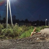 Консольный светодиодный светильник Foton FL-LED Street 100W 4500K 10000Lm серый d50mm