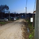 Консольный светодиодный светильник Foton FL-LED Street 100W 4500K 10000Lm серый d50mm