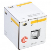 Амперметр аналоговый ИЭК Э47 50А класс точности 1,5 96х96мм