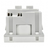 Розетка ИЭК Праймер 2P+E 16А с винтовым зажимом шторки 2 модуля белый