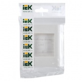 Рамка ИЭК Праймер для КМКУ на 2 модуля белый