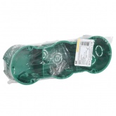 Коробка установочная ИЭК КМ40024 212х70x45 мм 3-местная для полых стен