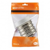 Патрон-переходник TDM с E40 на E27 белый