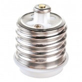 Патрон-переходник ИЭК ПР40-27-К02 с Е40 на Е27 белый