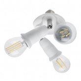 Патрон-тройник Feron LH62 с Е27 на 3xE27