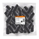 Патрон Е14 TDM подвесной, термостойкий пластик, черный, Б/Н