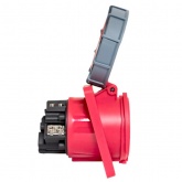 Розетка стационарная внутренняя угловая EKF PROxima 4452 3Р+РЕ+N 125А 380В IP67