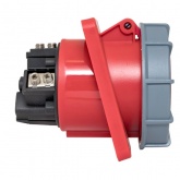 Розетка стационарная внутренняя угловая EKF PROxima 4442 3Р+РЕ 125А 380В IP67