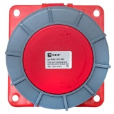 Розетка стационарная внутренняя угловая EKF PROxima 4442 3Р+РЕ 125А 380В IP67