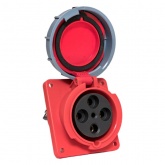 Розетка стационарная внутренняя угловая EKF PROxima 4442 3Р+РЕ 125А 380В IP67