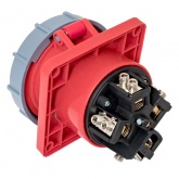 Розетка стационарная внутренняя угловая EKF PROxima 4442 3Р+РЕ 125А 380В IP67