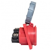 Розетка стационарная внутренняя угловая EKF PROxima 4442 3Р+РЕ 125А 380В IP67