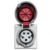 Розетка стационарная внутренняя угловая EKF PROxima 4152 3Р+РЕ+N 16А 380В IP67