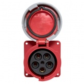 Розетка стационарная внутренняя EKF PROxima 3452 3Р+РЕ+N 125А 380В IP67