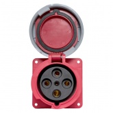 Розетка стационарная внутренняя EKF PROxima 3442 3Р+РЕ 125А 380В IP67