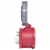 Розетка стационарная внутренняя EKF PROxima 3252 3Р+РЕ+N 32А 380В IP67