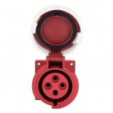 Розетка стационарная внутренняя EKF PROxima 3142 3Р+РЕ 16А 380В IP67