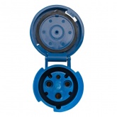 Розетка переносная EKF PROxima 233 2Р+РЕ 63А 220В IP67