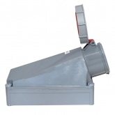 Розетка стационарная наружная EKF PROxima 1452 3Р+РЕ+N 125А 380В IP67